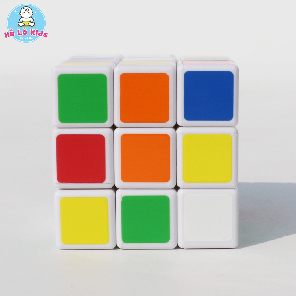 Rubic 3x3 xoay trơn trò chơi rubik phát triển trí tuệ cho bé Hồ Lô Kids