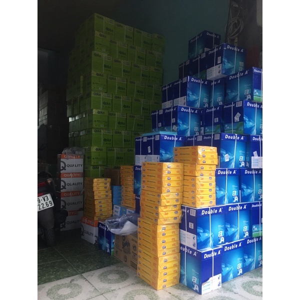 Giấy A4,A5 Double A 70gsm,80gsm 500 tờ
