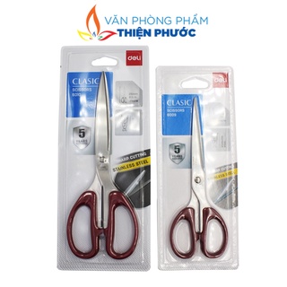 Kéo cắt giấy vải lớn đa năng Deli 6009/6010 THIỆN PHƯỚC