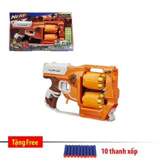 Đồ chơi Nerf Zombie Flipfury + tặng miễn phí 10 thanh xốp