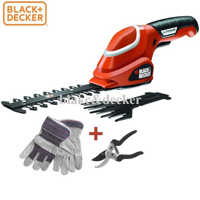 GSL700KIT Máy tỉa cành cắt cỏ dùng pin Black& Decker