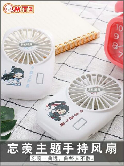 Quạt Ma đạo tổ sư in hình chibi