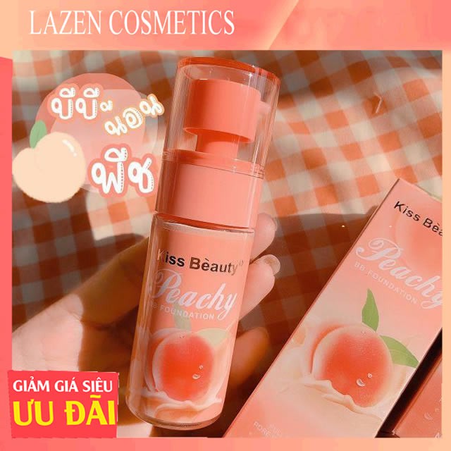 Kem Nền Che Khuyết Điểm Lâu Trôi KISS BEAUTY Peachy 50ml-LAZENCOSMETICS | BigBuy360 - bigbuy360.vn