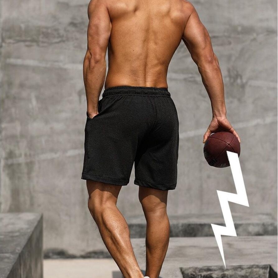 M-5Xl Quần Đùi Nam Thể Thao Gym Fitness Sports Shorts with Pockets