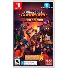 Đĩa Game Minecraft Dungeons Hero Edition cho máy Nintendo Switch