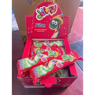 Kẹo dẻo con Trăn - kẹo dẻo  con thú 1 hộp 24 con