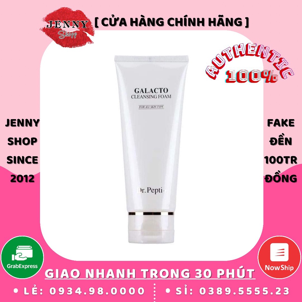 Sữa Rửa Mặt Dr.Pepti Galacto Cleansing Foam
