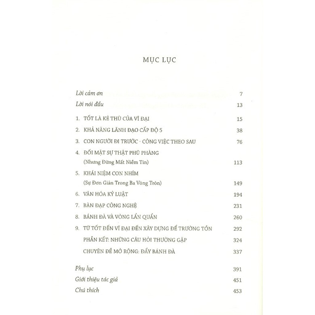 Sách - Từ Tốt Đến Vĩ Đại