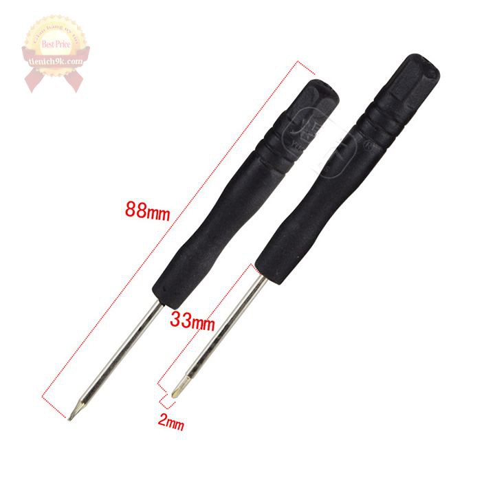 Bộ tua vít mini sửa chữa điện thoại 8 món Dụng cụ nạy tháo mở màn hình