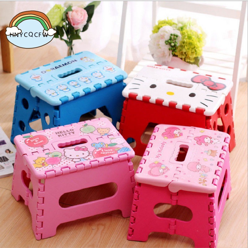 Ghế Xếp Mini Chất Liệu Dày Dặn Họa Tiết Hoạt Hình Dễ Thương Cho Bé | BigBuy360 - bigbuy360.vn