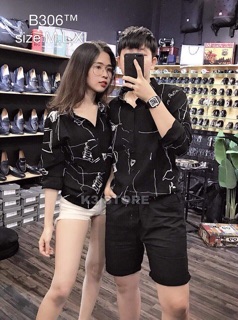 ÁO SƠ MI ĐÔI NAM NỮ