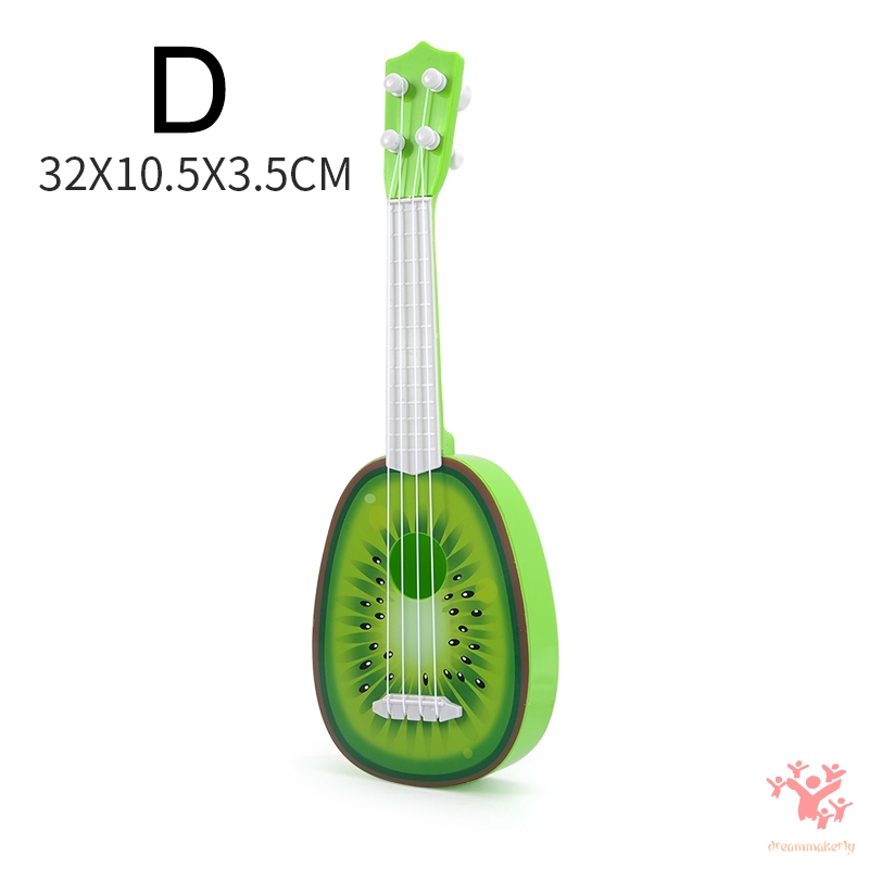 Đàn Ukulele Họa Tiết Trái Cây Hoạt Hình Cho Bé