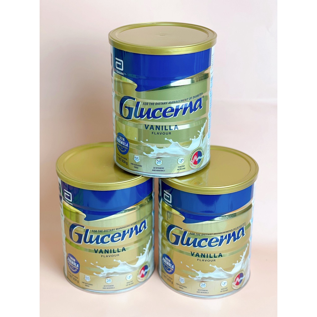 Sữa GLUCERNS ÚC 850G ( Mẫu mới nhất - Date 2023 )