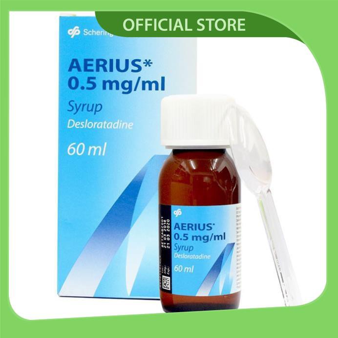 Siro Aerius 0.5mg/ml chai 60ml