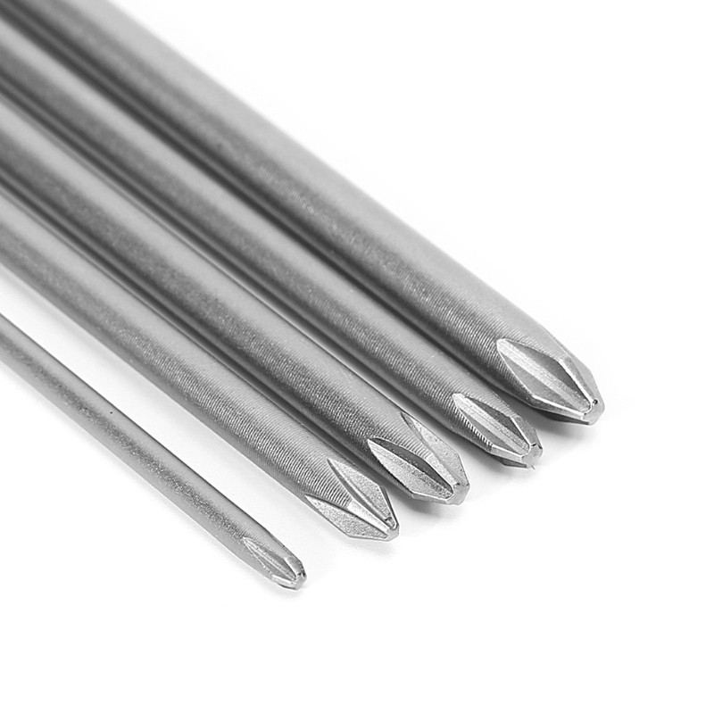 Bộ 5 đầu tua vít 1 / 4'' 150mm Dài S2 Ph1 Ph2 tiện dụng