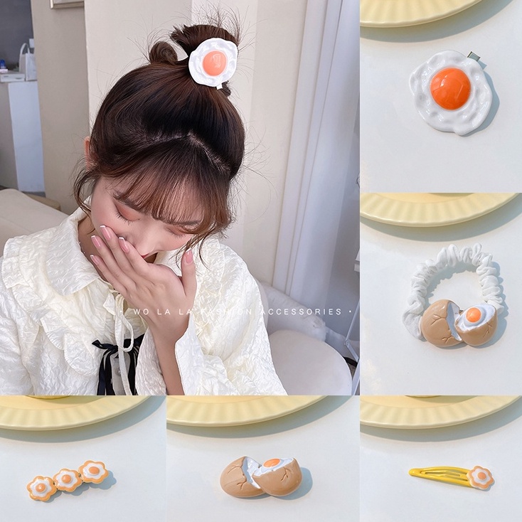 Dây buộc tóc cỡ nhỏ họa tiết hoạt hình sáng tạo dễ thương