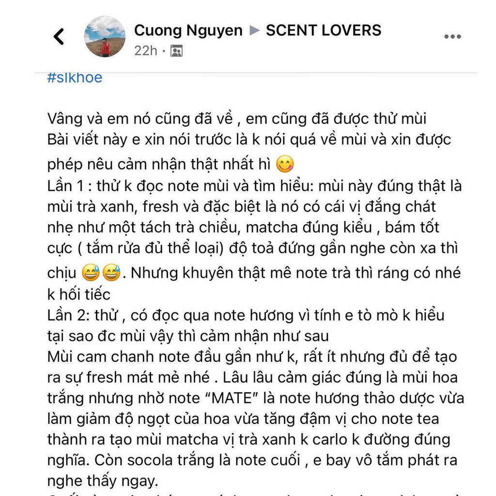 Nước Hoa Maison Replica Matcha Meditation Mẫu 10ml
