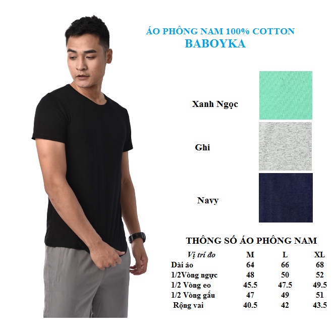 ÁO PHÔNG NAM, ÁO THUN NAM CHẤT COTTON [ACT235][NEW] | BigBuy360 - bigbuy360.vn