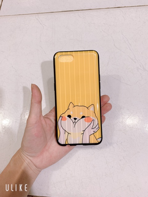 Ốp lưng oppo A1K Mèo nền vàng