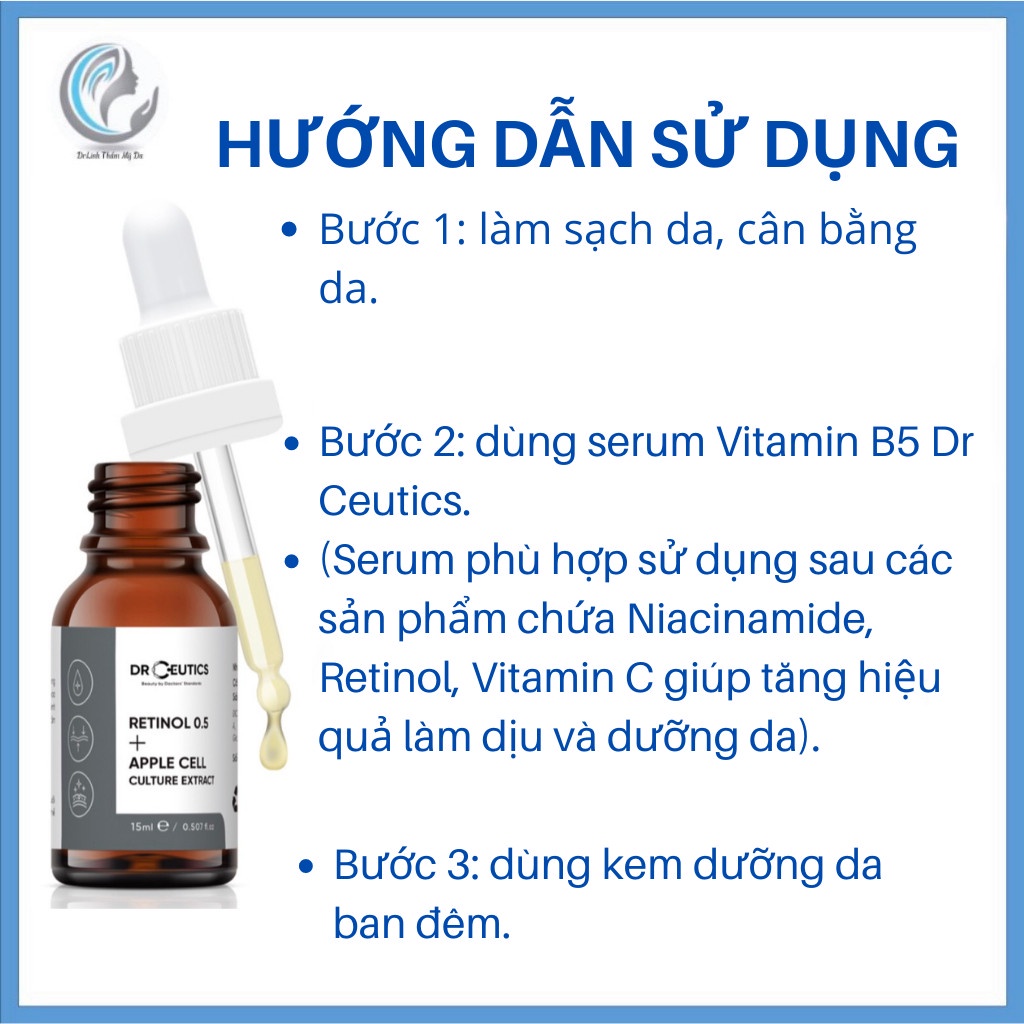 Serum B5 Dr Ceutics phục hồi dưỡng ẩm và làm dịu da SR15