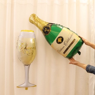 Bong Bóng Chai Ly rượu Champagne