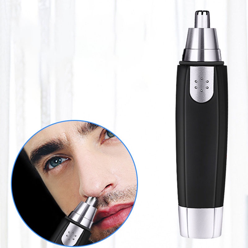 Máy cắt tỉa lông mũi lông tai chạy bằng pin thiết kế nhỏ gọn tiện dụng