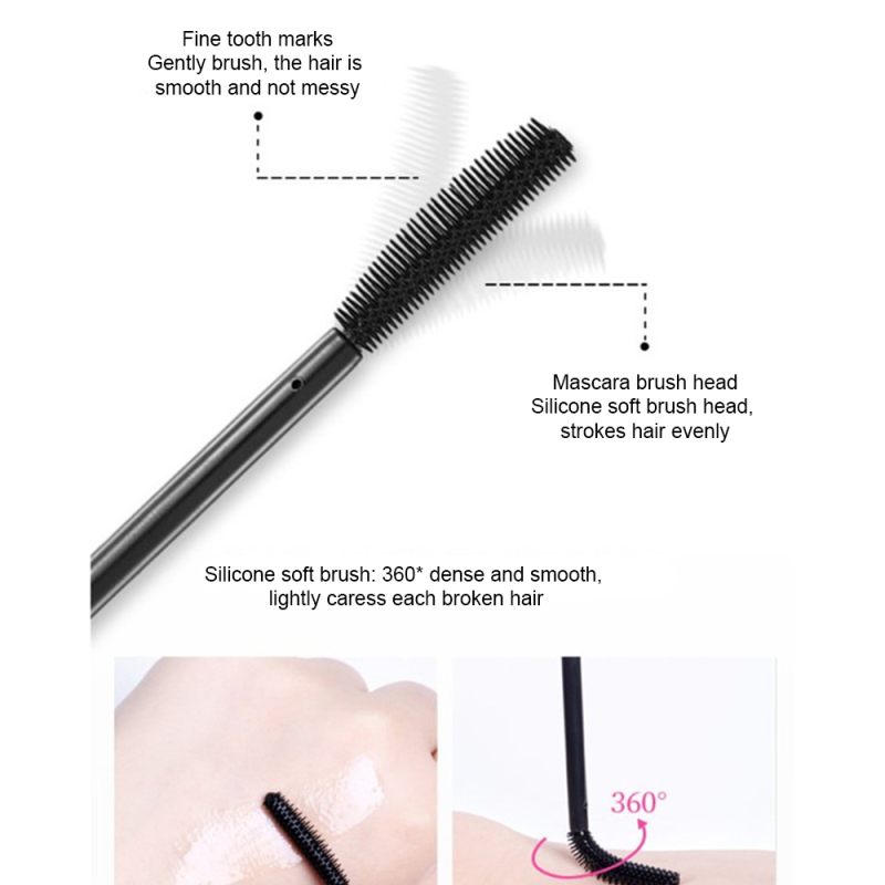 Mascara dạng gel chuốt tóc gãy nhỏ đánh bóng tiện dụng