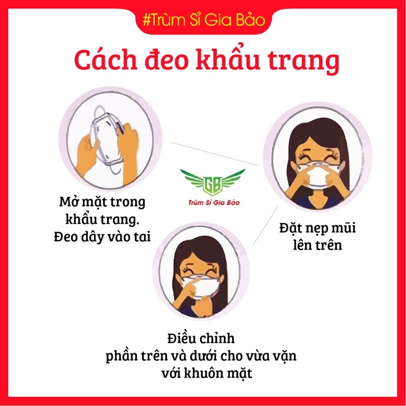 Set 50 chiếc khẩu trang 3d kf94 kháng khuẩn công nghệ Hàn Quốc, khẩu trang 4d 4 lớp ngăn bụi mịn cho người lớn trẻ em