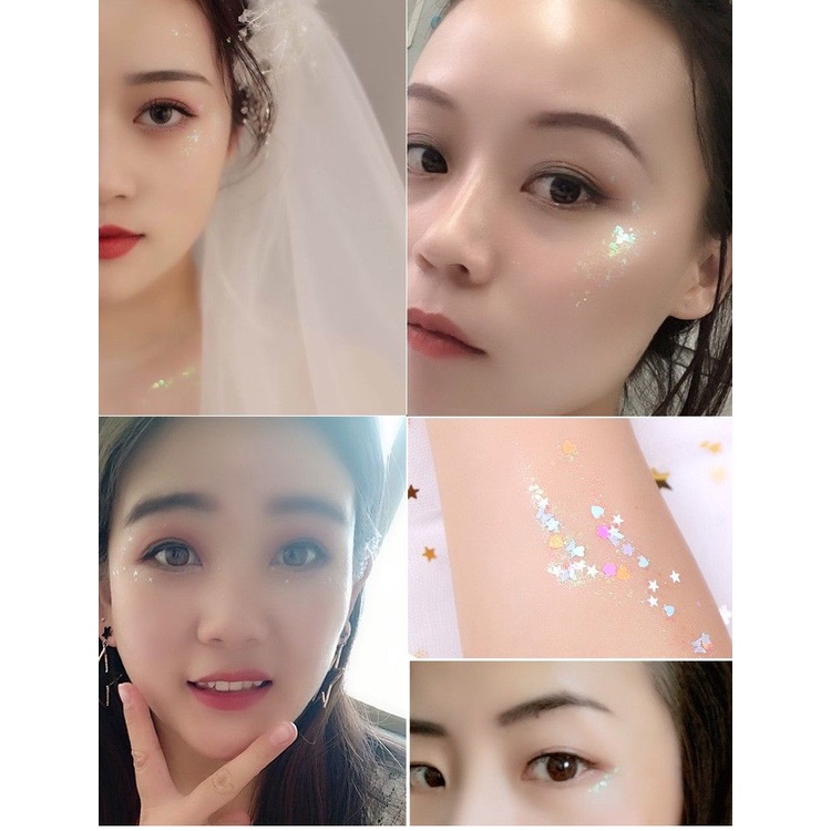 Bán Chạy#Gel Kim Tuyến Lấp Lánh Trang Điểm Mắt / Mặt Cho Bé Gái 8