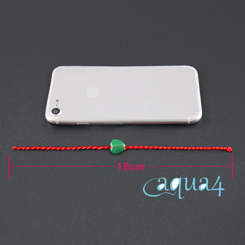 Vòng tay dây thừng mặt hình trái tim/hoa hồng trọng lượng nhẹ làm quà tặng doanh nhân