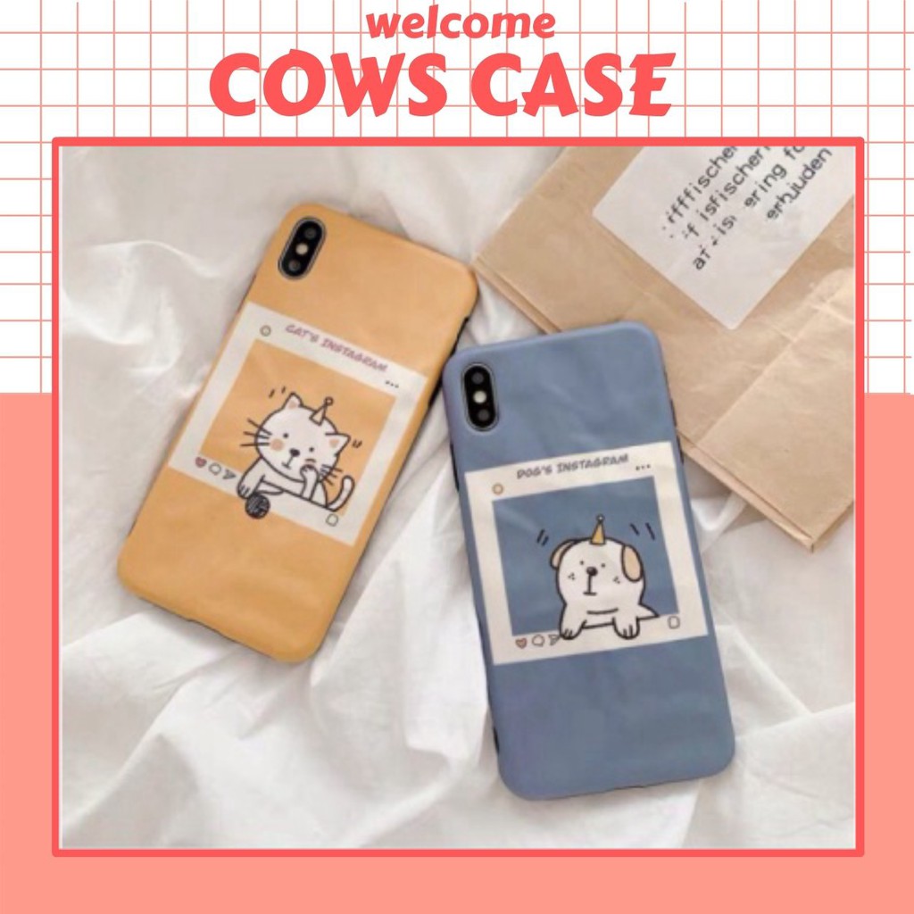 Ốp iphone Lưng lNSTA dành cho Iphone 7plus/8plus/x/xs/xs max