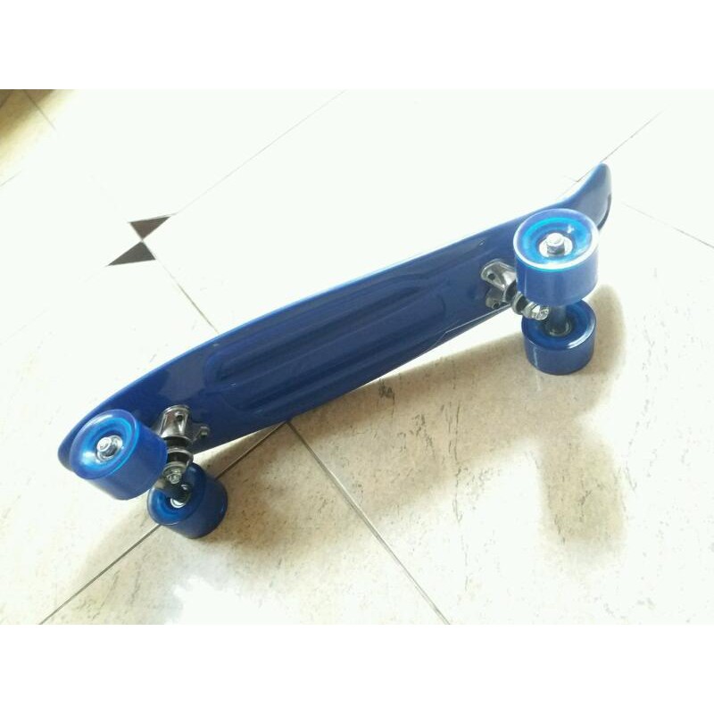 Ván trượt thể thao ,dành cho trẻ em và người lớn - Skateboard Penny, chịu được trọng lượng 90kg trở xuống (Xanh).