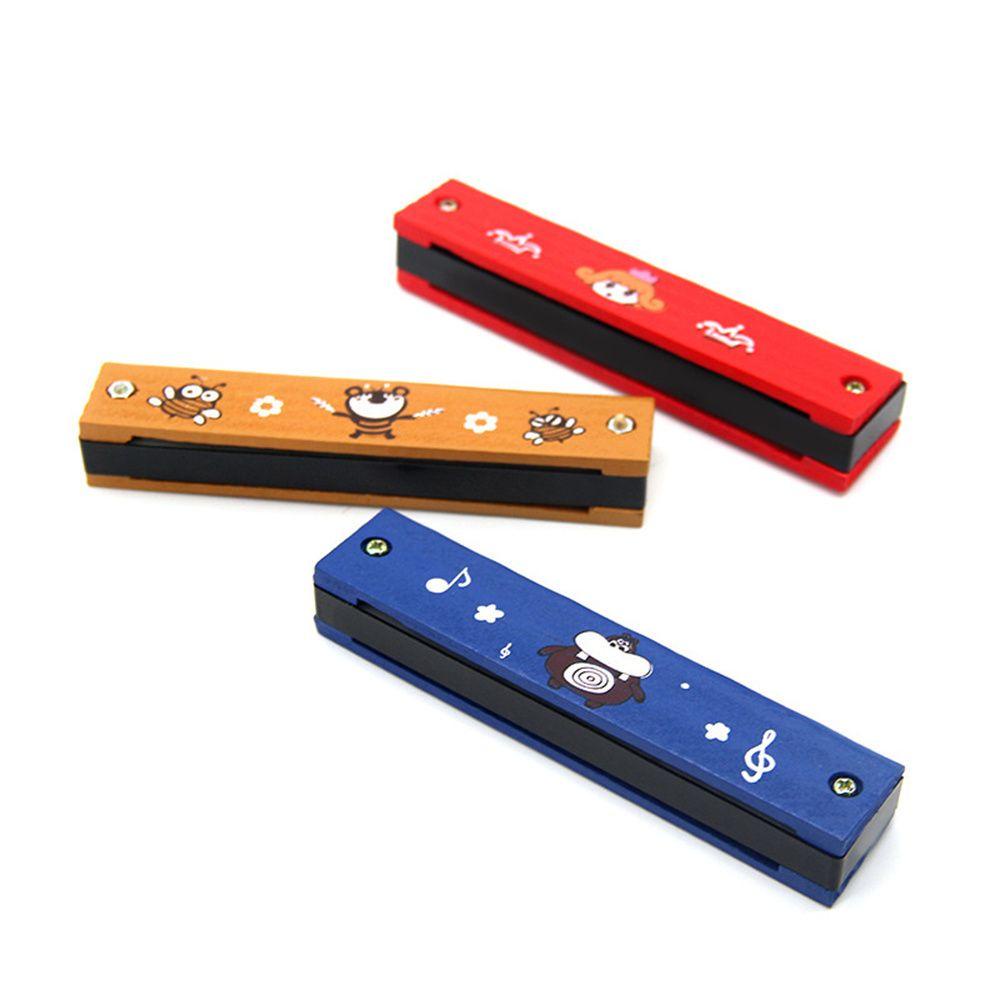 CHOOKEY Bộ 3 Nhạc Cụ Bằng Gỗ / Kim Loại Sơn Màu Chất Lượng Cao