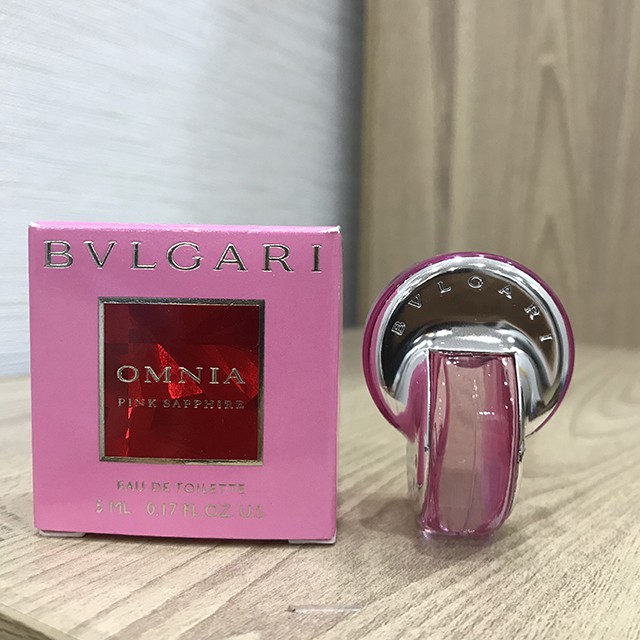 Nước hoa nữ Bvlgari Omnia Pink Sapphire mini 5ml