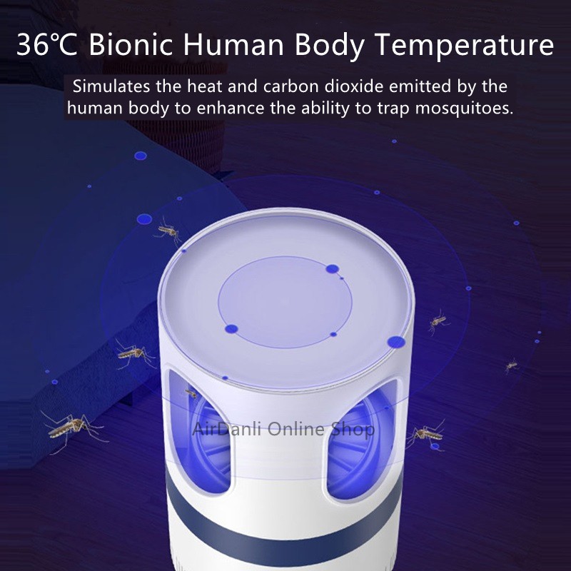 [Photocatalyst Diệt Muỗi] [Giảm Tiếng Ồn] [Bẫy Muỗi Trong Nhà] [Miễn Phí Bức Xạ]