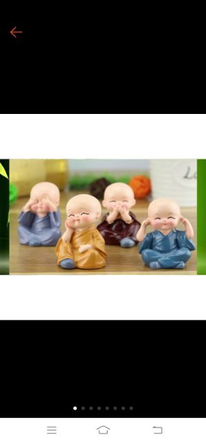 Bộ Tượng 4 Vị Hòa Thượng Tứ Không | BigBuy360 - bigbuy360.vn