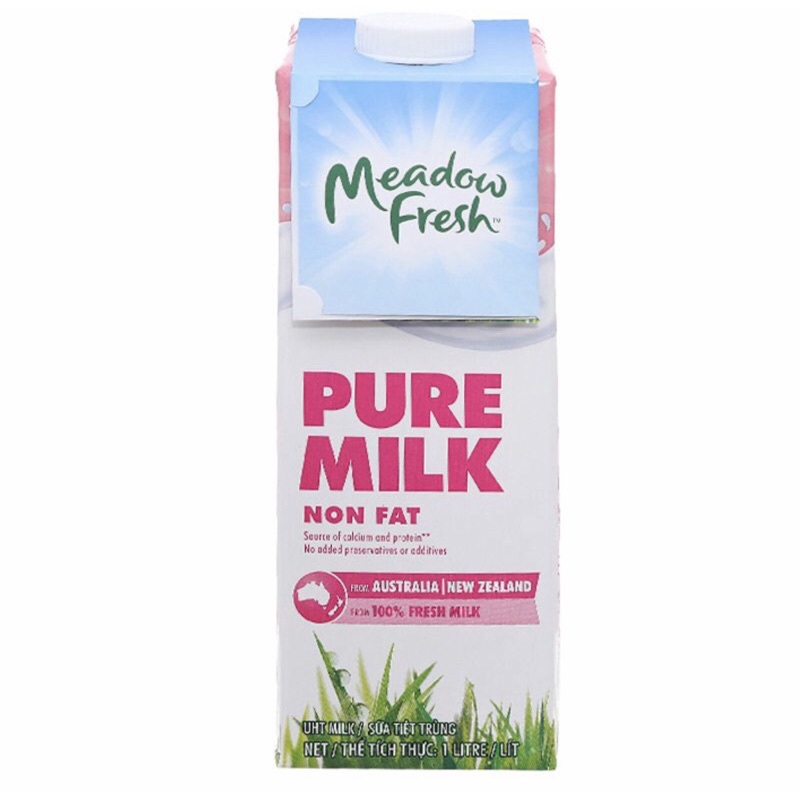 Sữa Tiệt Trùng Meadow Fresh Không Béo 1L