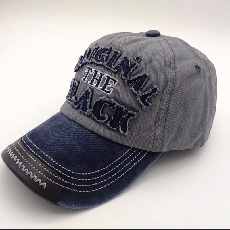 Mũ lưỡi trai thêu hình, nón đội đầu cổ điển phong cách Gothic Punk Y2k cho nam nữ