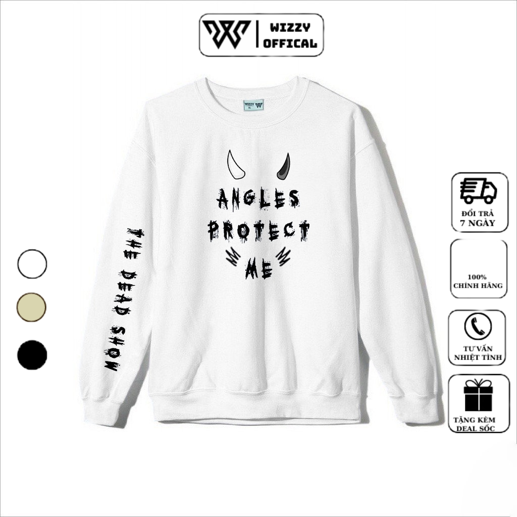 Áo thu đông nam cổ tròn, sweater nam tay dài unisex chất nỉ mềm mịn in hình cá tính  mã STW04devil