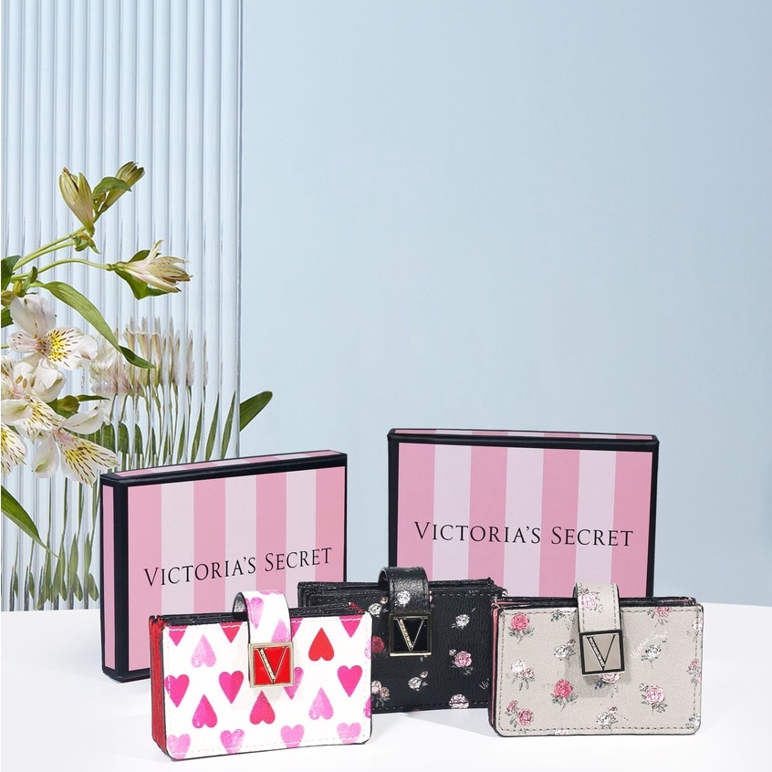Ví Nữ Victoria 'S secret Dáng Ngắn Có Tua Rua Dễ Thương