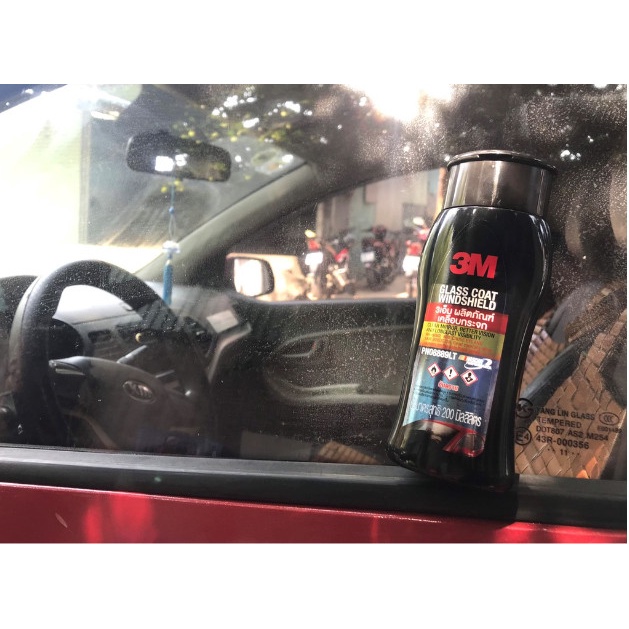 Chai dung dịch chống bám nước trên kính xe Windshield 08889 LT 200ml-chính hãng 3M
