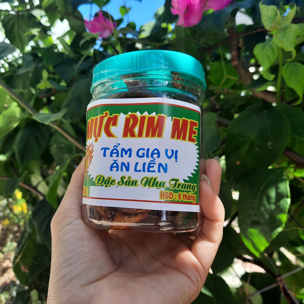 150gram Mực Rim Me/Mực Rim Sate nguyên con Nha Trang