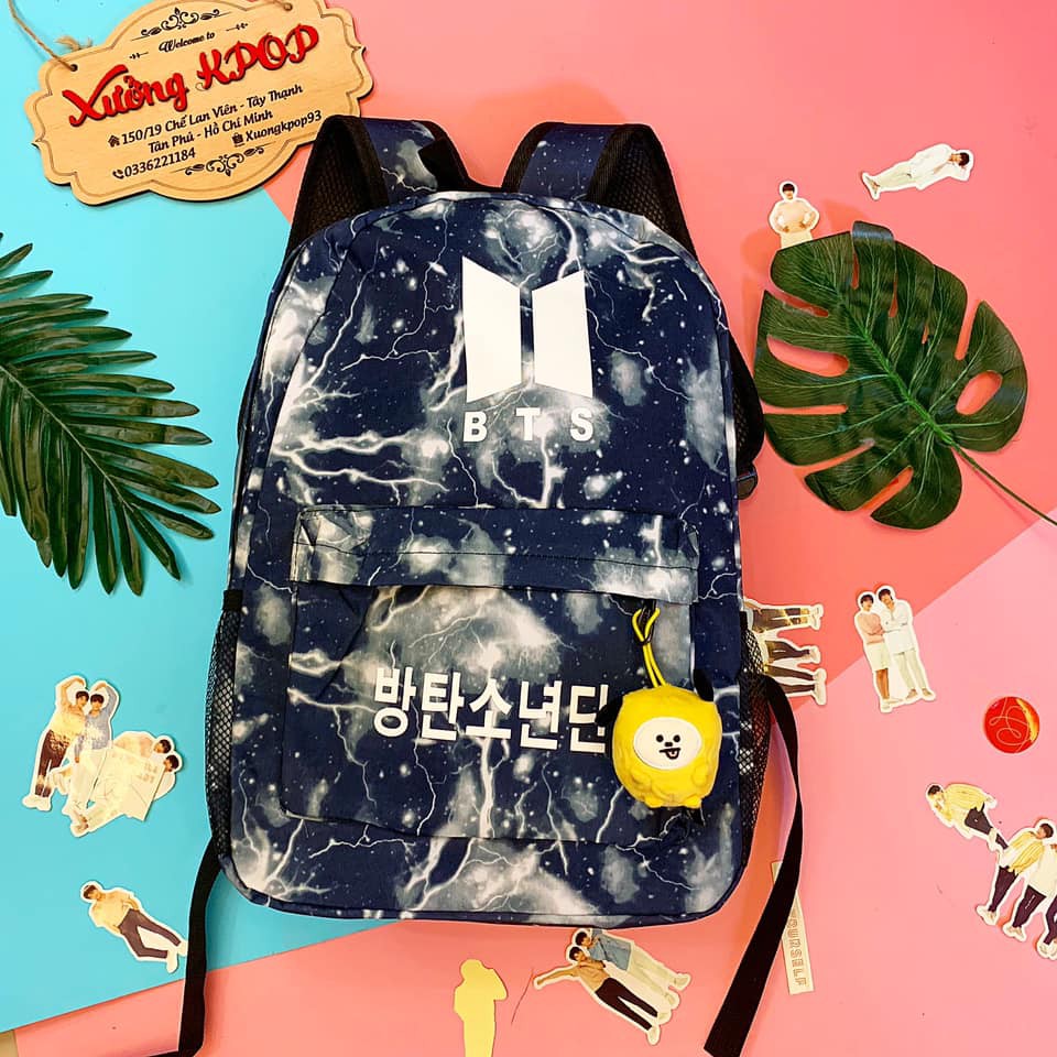 Balo / Cặp sách Galaxy BTS