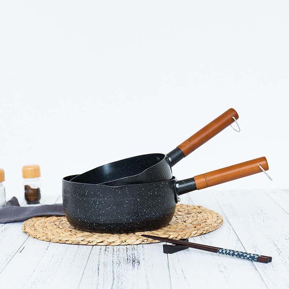 JARRED Nồi Nấu Ăn Cán Gỗ Chống Dính Tiện Lợi