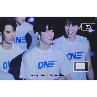 Áo thun nam nữ Kpop logo UNITED CUBE Concert ONE 2018 (WANNA ONE LAI GUAN LIN)
