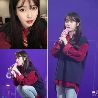 Áo sơ mi + áo len gile ulzzang kiểu IU