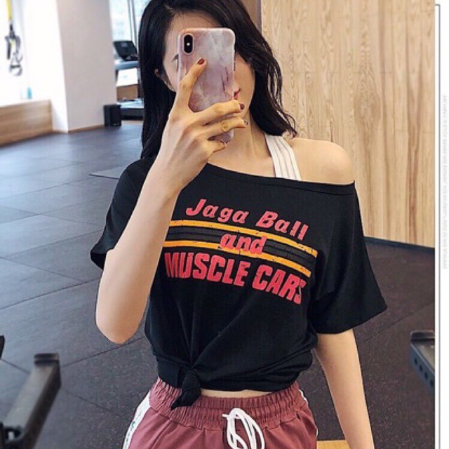 [ SIÊU HOT ] ÁO THỂ THAO NỮ JAGA BALL TẬP GYM CAO CẤP * HÀNG CHUẨN *