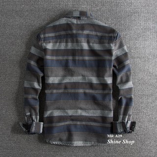 Áo sơ mi Flannel kẻ caro siêu chất