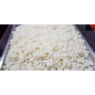 Dừa dẻo sấy nguyên chất ko đường ăn vặt keto, das 1kg