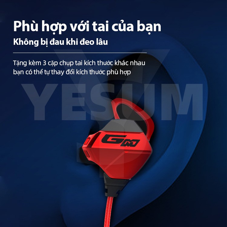 Tai nghe GAMO G10 chính hãng âm thanh stereo Bass tích hợp micro tiện dụng